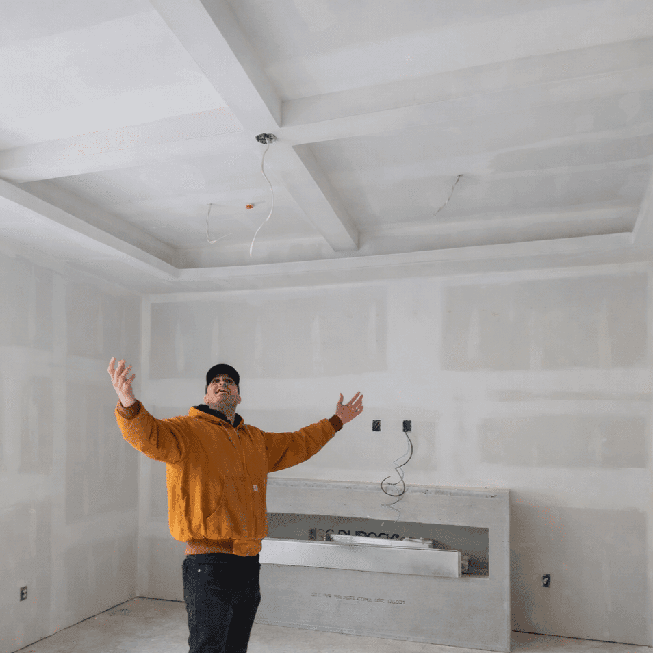 INSPO Construction & Renovations owner on an active jobsite